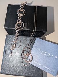 Collana e bracciale "FRABOSO ARGENTO"