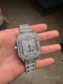 Orologio diamantato