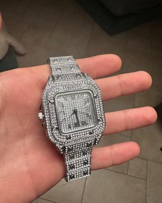Orologio diamantato