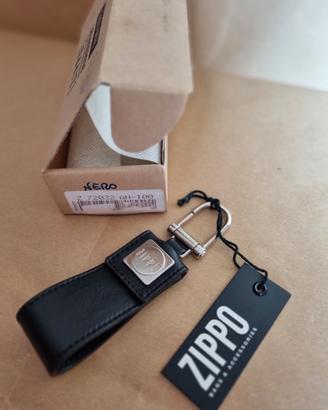 portachiavi Zippo pelle
