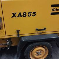 Motocompressore atlas copco xas 55