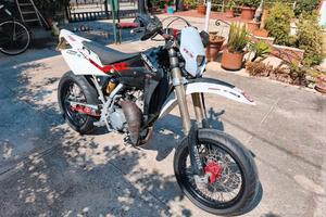 Husqvarna sm wre 125 con doppi cerchi enduro/cross