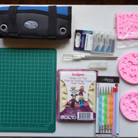 Lotto strumenti modellazione + stampi per creare