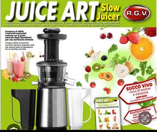 Estrattore succo RGV Juice Art acciaio inox