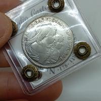 Moneta Antica 1 Lira 1677 Reggenza Vittorio Amedeo