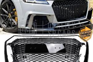 GRIGLIA per Audi TT 8S 14-18 NIDO D'APE Nero Lucid