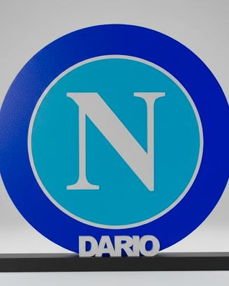 Decorazione Napoli calcio personalizzabile tifoso