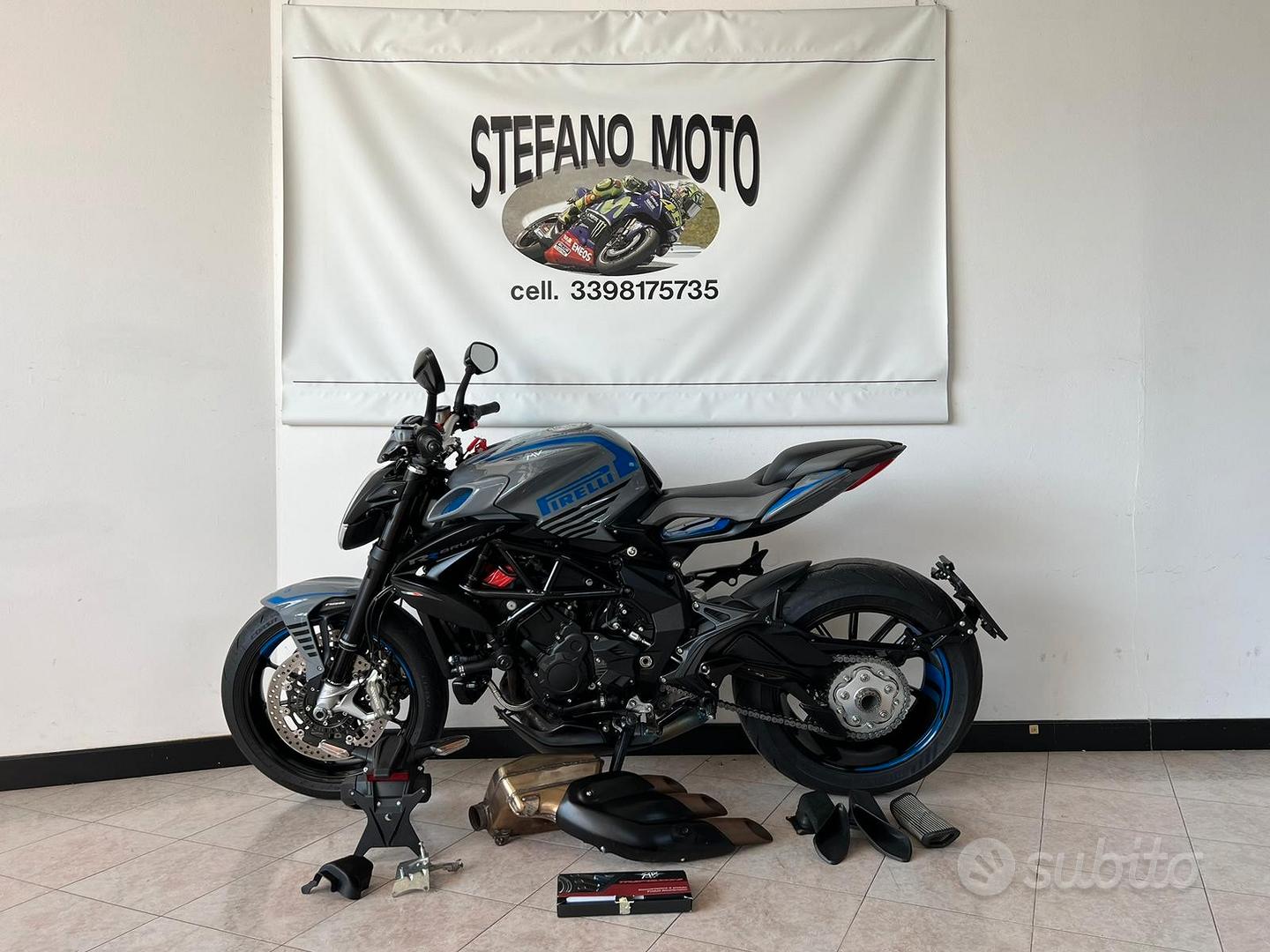 Subito STEFANO MOTO MV Agusta Brutale 800 PIRELLI 2019 153 200 FINANZI Moto e Scooter In vendita a Mantova