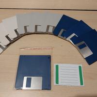 10 Floppy Disks 3.5" DS/DD 880KB Amiga PC Mac ok