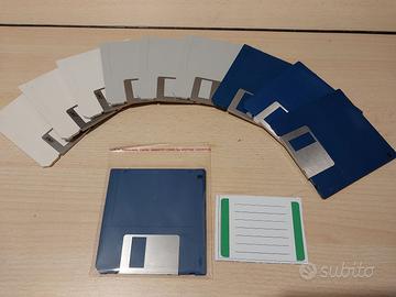 10 Floppy Disks 3.5" DS/DD 880KB Amiga PC Mac ok