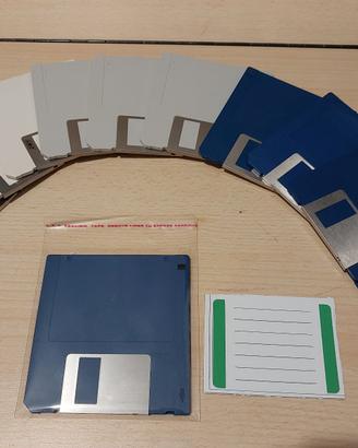10 Floppy Disks 3.5" DS/DD 880KB Amiga PC Mac ok
