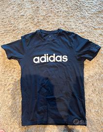 Maglietta Adidas Blu Unisex - Taglia S