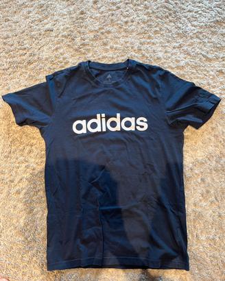 Maglietta Adidas Blu Unisex - Taglia S