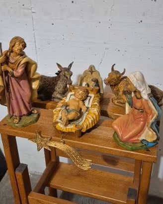 Set Presepe Natalizio Vintage