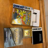 Pokemon oro ITA cassetta gioco game boy Nintendo