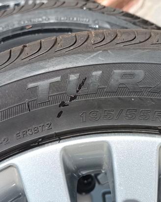 Cerchi in lega di 16 attacco Fiat