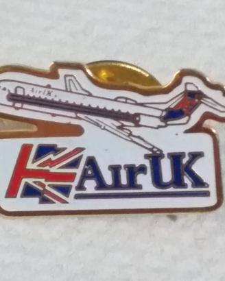 Rara spilla AIRUK compagnia aerea regno unito