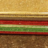 carta grebla glitterata