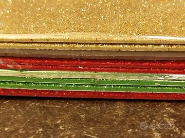 carta grebla glitterata