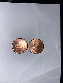 Monete one cent USA