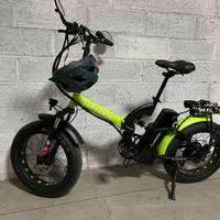bicicletta elettrica Argento BI MAX S+ Fat bike