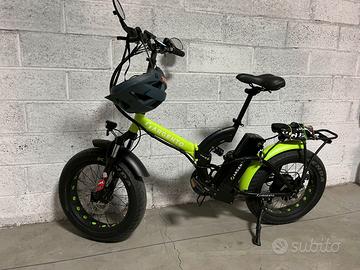bicicletta elettrica Argento BI MAX S+ Fat bike