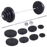 Set bilancere e dischi PVC