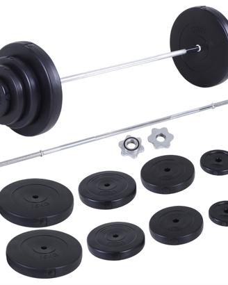 Set bilancere e dischi PVC