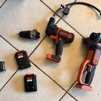 Black decker trapano e flex