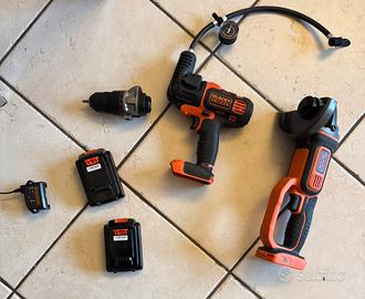 Black decker trapano e flex