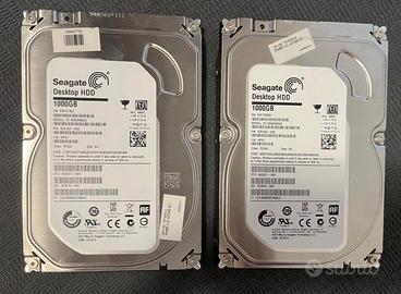 Hard Disk Seagate HDD 2x1000gb 2TB 2x1TB sata 3.5”