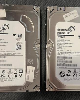 Hard Disk Seagate HDD 2x1000gb 2TB 2x1TB sata 3.5”