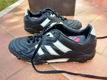 Scarpe da calcetto Adidas in cuoio tg 45 e ½