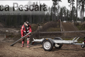 RIMORCHIO POSTA MOTO SINGOLO ELLEBI