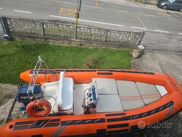 Gommone solemar B 58- carrello ellebi 1300kg