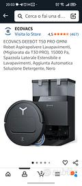 ecovacs t50 pro omni nuovo imballato 