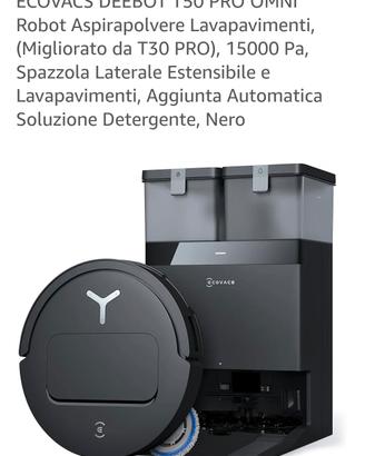 ecovacs t50 pro omni nuovo imballato 