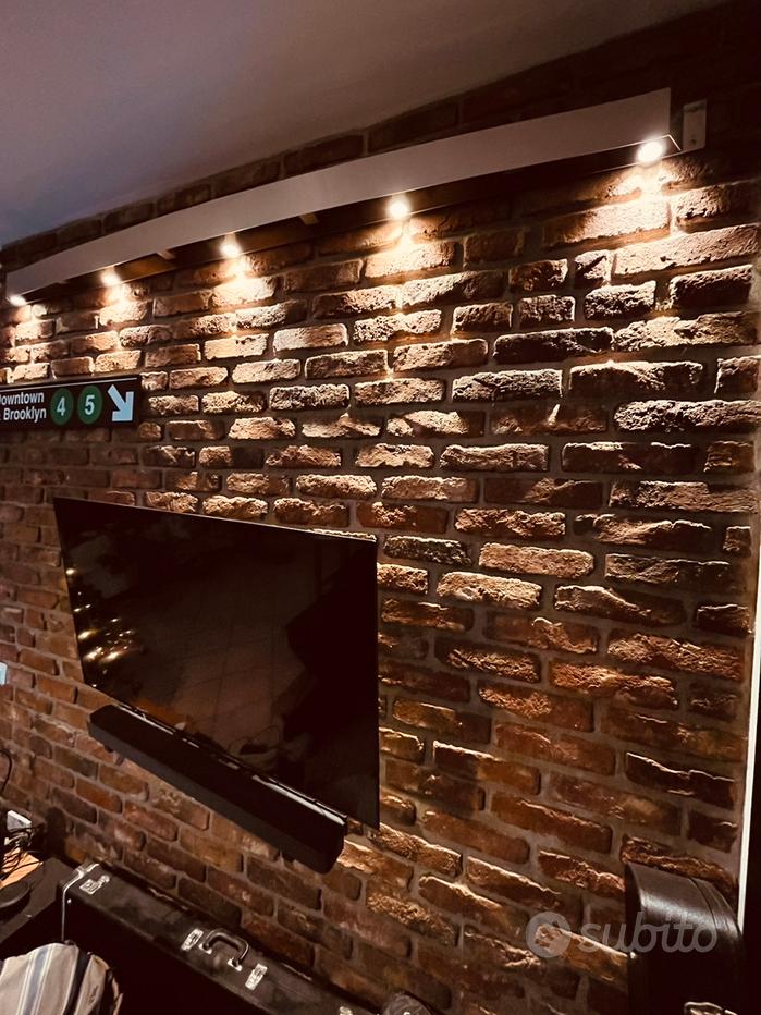 Carta Da Parati Muro Di Mattoni Antichi - Foto 3