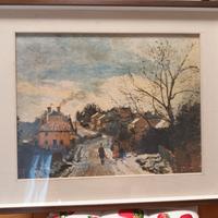 Riproduzione olio su tela Pissarro