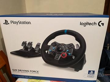Volante e Pedaliera Logitech G29 (PS5 / PS4 / PC)