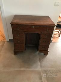 scrivania vittoriana inglese fine '800