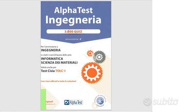 Alpha test quiz originale Medicina e Ingegneria