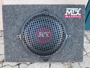 MTX Audio Subwoofer in cassa auto come nuovo