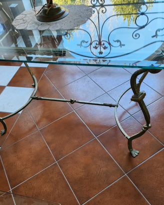 Tavolo in ferro battuto