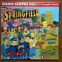 Calendario the simpsons anno 2000