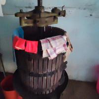 Torchio a leva manuale per vino da 55