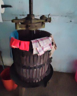 Torchio a leva manuale per vino da 55