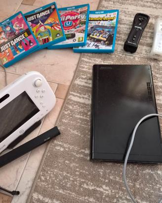 Nintendo WII U 32 GB accessori e giochi originali