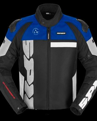 GIACCA SPIDI PROGRESSIVE NET WINDOUT NERO/BLU