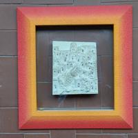 Sassi di Matera Quadro in rilievo con cornice